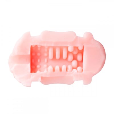 Masturbador Masculino em TPE com Dupla Penetração - Lilo | 11 x 3 cm