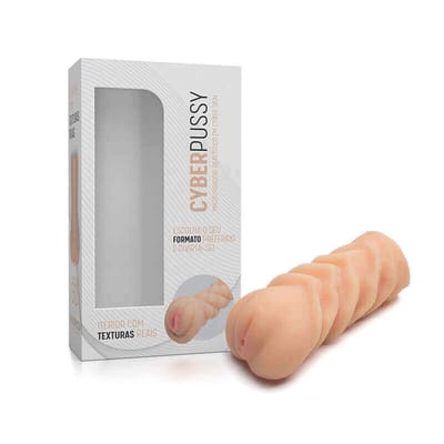 Masturbador Masculino em Forma de Vagina - Cyber Pussy Enola | 17,5 x 6,4  cm