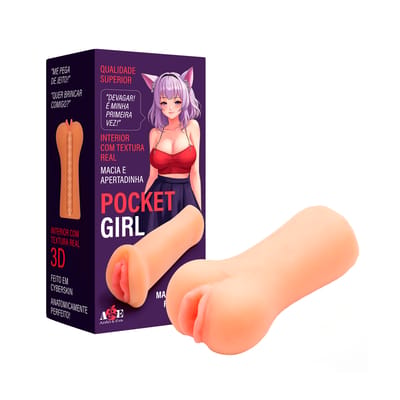 Masturbador Masculino em Forma de Vagina - Cyber Pussy Juliete | 12,5 x 4,2 cm