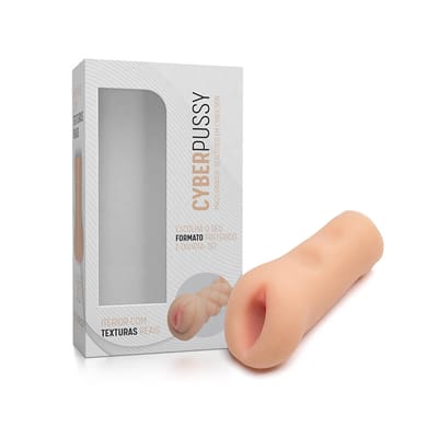Masturbador Masculino em Forma de Vagina - Cyber Pussy Tiffany | 11,5 x 2 cm