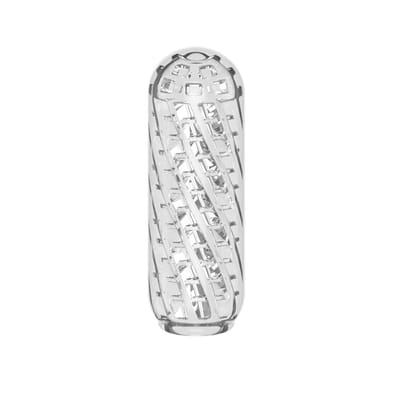 Masturbador Masculino em TPE no Formato de Copo com Textura - 12 x 3,5 cm