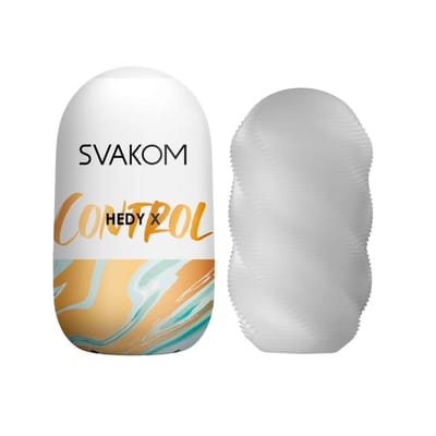 Masturbador em Silicone com Textura Interna em Flocos - Svakom Hedy X Control