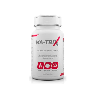 Suplemento Vitamínico e Mineral Masculino - Ma-Trix - 60 Cápsulas