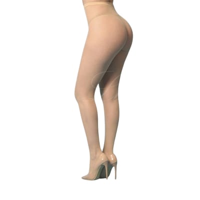 Meia Calça Arrastão Preta com Trama Extra Pequena - Yaffa Lingerie | Tamanho Único | Disponível em 2 Cores