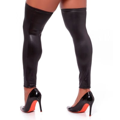 Meia Calça 7/8 sem pé em Cirrê - Dominatrixxx | Tamanho Único