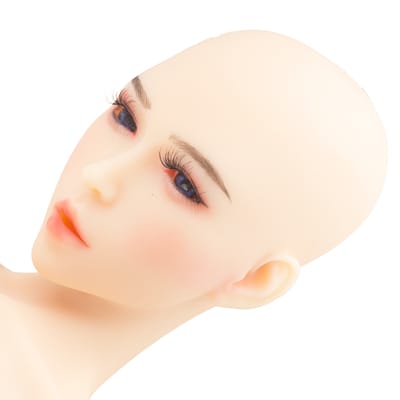 Mini Boneca Meio Tronco em TPE com Boca, Vagina e Ânus Penetráveis - 58 x 25 cm