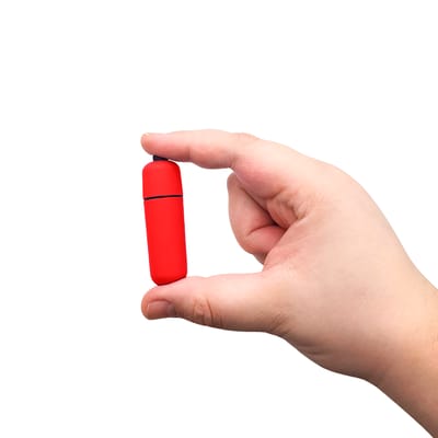 Mini Cápsula Vibratória com Vibração Única - Bullet Vibrating Massager | 5,8 x 1,7 cm | Disponível em 9 Cores
