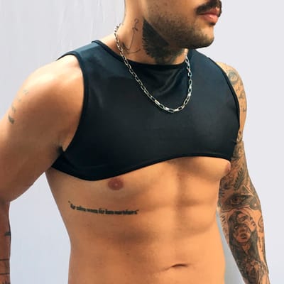Mini Cropped em Cirrê - SD Clothing | Tamanho Único