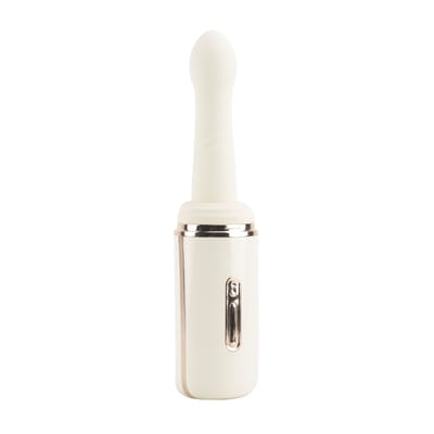 Mini Máquina do Sexo com 7 Modos De Vibração, Movimentos de Vai e Vem, Aquecimento e Ventosa - SI Gun