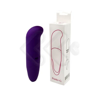 Mini Vibrador em ABS Aveludado com Ponta Curvada Estimuladora e Vibração Única - YouVibe Ponto G | 5,2 x 2,1 cm | Disponível em 3 Cores