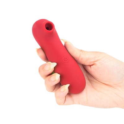 Mini Vibrador Clitoriano em Silicone e ABS com 10 Modos de Pulsação e Recarregável - 12,3 x 3,8 cm | Disponível em 8 Cores