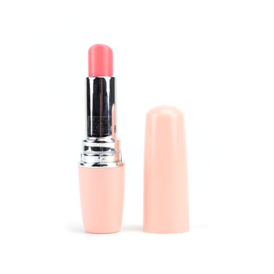 Mini Vibrador em Formato de Batom Rosa - Lipstick Vibe | 9 x 2 cm | Disponível em 6 Cores