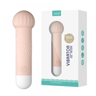 Mini Vibrador Recarregável com Toque Suave e 10 Modos de Vibrações - Lilo Bullet Series | Disponível em 2 Cores