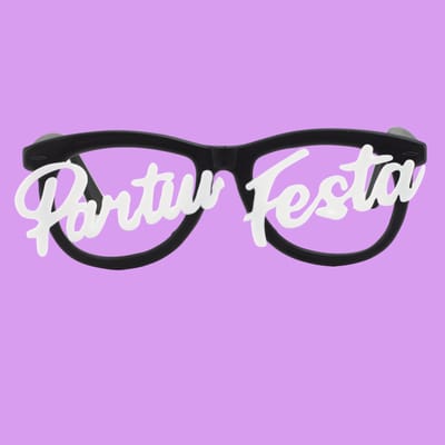 Óculos Nerd Divertido - Festa Chic | Disponível em 4 Frases
