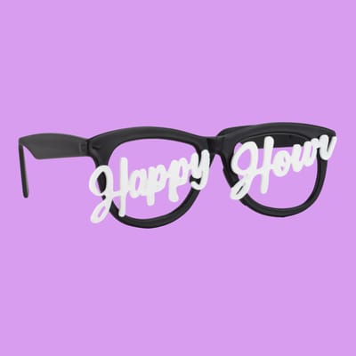 Óculos Nerd Divertido - Festa Chic | Disponível em 4 Frases