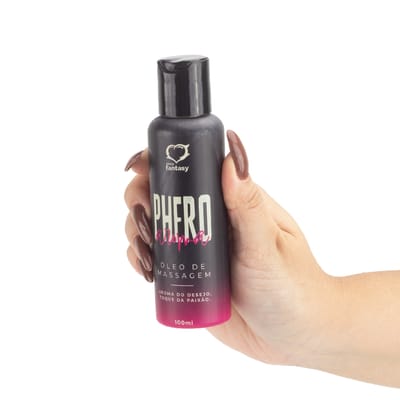 Óleo de Massagem com Óleo de Algodão e Fragrância Envolvente - Sexy Fantasy Phero Aroma Feminino | 100ml