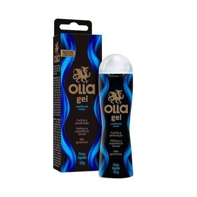 Gel Lubrificante Transparente à Base De Água - Olla Gel | 50 G