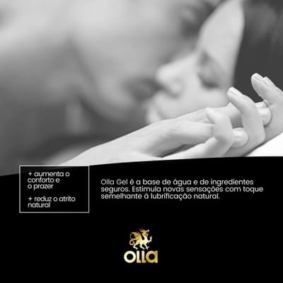Gel Lubrificante Transparente à Base De Água - Olla Gel | 50 G