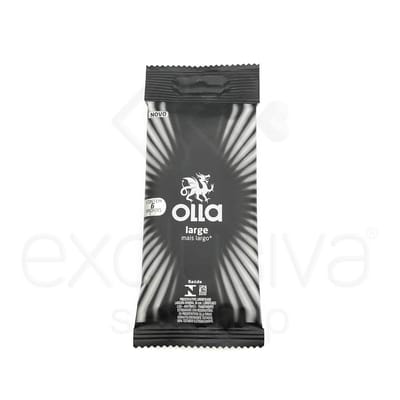 Preservativo Largo com 56 mm - Olla Large - 6 Unidades