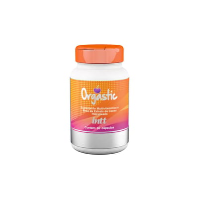 Suplemento Multivitamínico e Mineral Feminino que Aumenta a Libido - Intt Orgastic | 60 Cápsulas