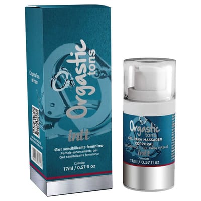 Gel Excitante Feminino com Ação de Calor e Vibração - Intt Orgastic Tons | Aroma: Vinho Tinto
