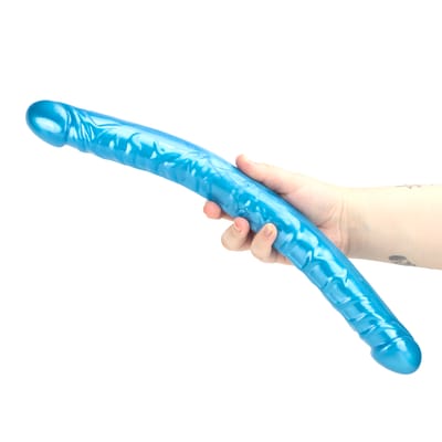 Pênis Duplo em TPE com Glande Definida nas 2 Extremidades - 43 x 3,9 cm