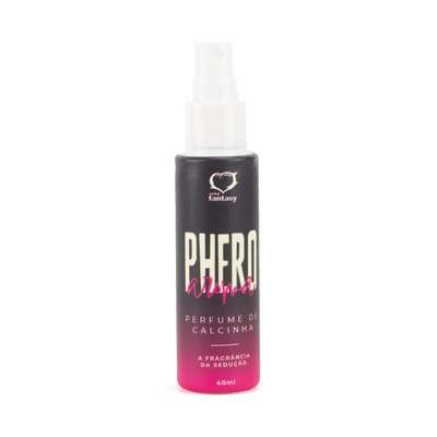 Perfume de Calcinha com Fragrância Floral e Toque Envolvente - Sexy Fantasy Phero Aroma Feminino | 40ml