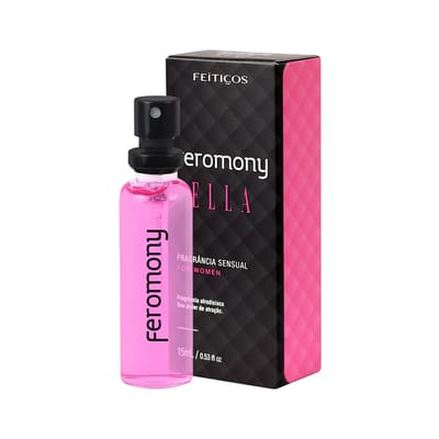 Perfume com Feromônios Feminino - Feitiços Aromáticos Feromony Ella | 15 ml