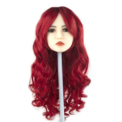 Peruca de Raiz Lisa e Pontas com Babyliss em Fibra Sintética | Disponível em 11 Cores