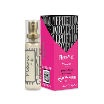 Deo Colônia com Feromônio Feminino - La Pimienta Phero-Max Palawan Mujer | 15 ml