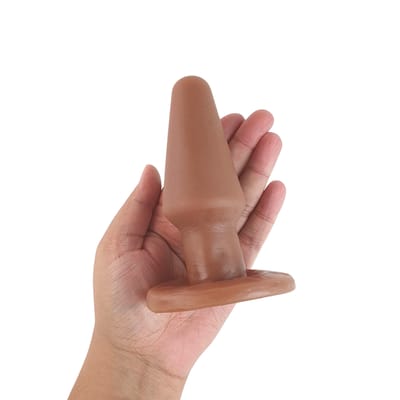 Plug Anal Cônico em PVC - Butt Plug | 11,4 x 4,5 cm | Disponível em 2 Cores
