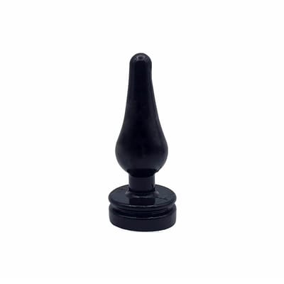 Plug Anal Cônico em Silicone com Base Achatada - InNamorata Love Items N°03 | 10 x 3,8 cm | Disponível em 3 Cores