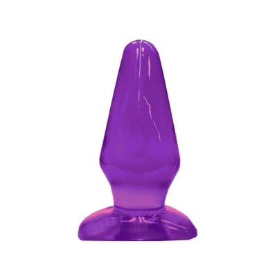 Plug Anal no Formato Cônico com Base Achatada - Magic Sexy | 12,5 x 5,7 cm | Disponível em 7 Cores
