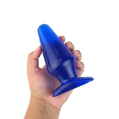Plug Anal no Formato Cônico com Base Achatada - Magic Sexy | 12,5 x 5,7 cm | Disponível em 7 Cores