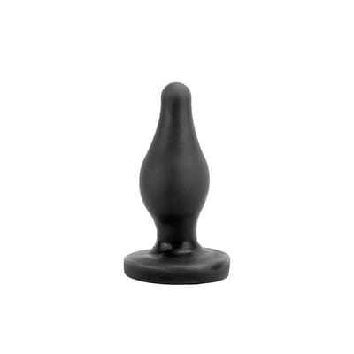 Plug Anal em Formato Cônico com Base Ventosa - ButtPlug  | 9,5 x 1,8 cm | Disponível em 2 Cores