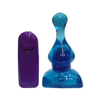 Plug Anal em Formato Cônico com Esfera na Ponta, Vibração Multivelocidade e Base de Suporte - Magic Sexy | 10 x 4,9 cm | Disponível em 6 Cores