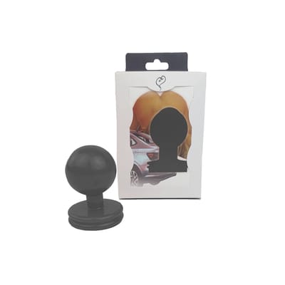 Plug Anal com Formato de Engate em PVC - InNamorata Engate Car Soft | 6,3 x 4,8 cm | Disponível em 2 Cores