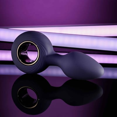 Plug Anal em Silicone Sedoso com 12 Modos de Vibrações Poderosos e Carregamento vai Cabo USB - Evolved My Precious | 6,5 x 3,4 cm
