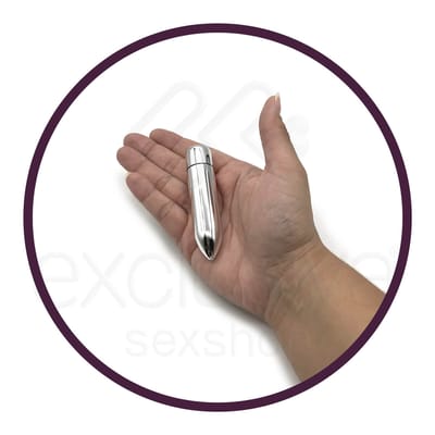 Cápsula Vibratória em Abs e Resistente à Água - Power Bullet Big | 8 x 1,5 cm