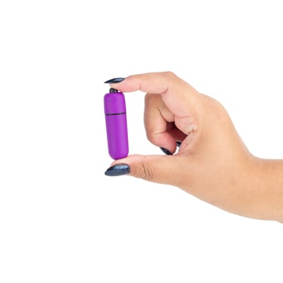 Cápsula Vibratória com 10 Velocidades de Vibração e Resistente à Água - Power Bullet Mini Vibe | 5,5 x 1,5 cm | Disponível em 4 Cores