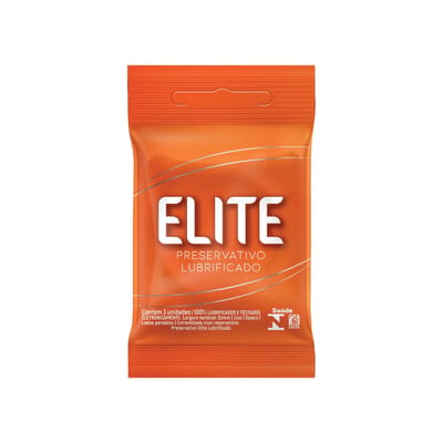 Preservativo Tradicional Lubrificado - Blowtex Elite | 3 Unidades