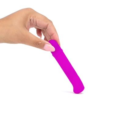 Mini Vibrador Ponto G em Soft Touch com 10 Modos de Vibração e Resistência a Água - Pretty Love Antony | 8,9 x 2,2 cm