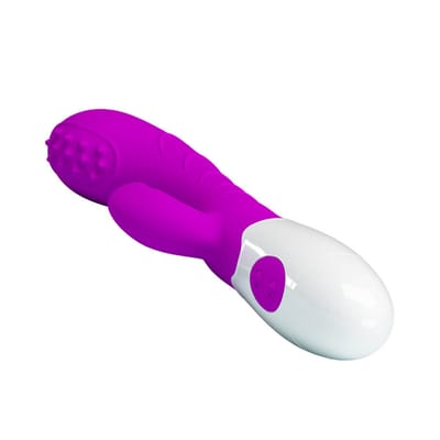Vibrador Estimulador de Ponto G e Clítoris com 7 Níveis de Vibração e Movimento - Pretty Love Arthur | 9,5 x 2,5 cm | Disponível em 2 Cores