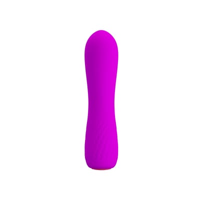 Vibrador Estimulador de Ponto G e Clitóris com 12 Modos de Vibração, Função Memória e Recarregável - Pretty Love Beau | 8 x 3 cm