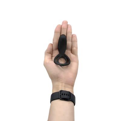 Anel Peniano Duplo para Pênis e Saco Escrotal com Vibro e Estimulador de Clítoris com Texturas Massageadoras - Pretty Love Esther