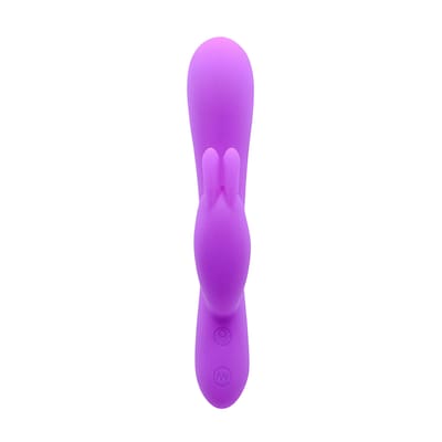 Vibrador Rabbit em Silicone Macio com 3 Velocidades de Dedilhar e 7 Modos de Vibração, Recarregável - Pretty Love | Disponível em 2 Cores