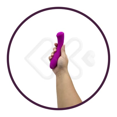 Vibrador Estimulador de Clítoris Recarregável em Silicone com 30 Modos de Vibração - Pretty Love Len | 16 x 3 cm