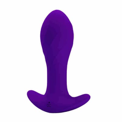 Plug Anal em Silicone com 12 Modos de Vibração, Função de Memória, Base de Segurança e Recarregável - Pretty Love Anal Plug Massager | Disponível em 2 Cores