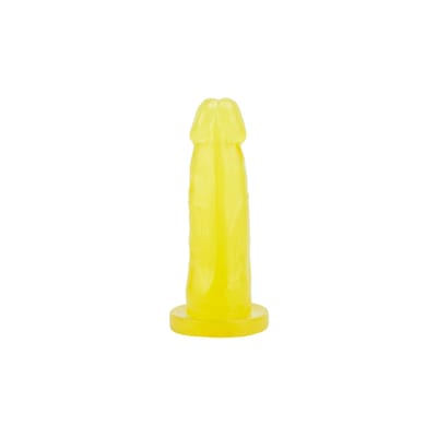 Prótese Peniana em PVC com Aroma de Abacaxi - Adão & Eva | 13,3 x 3,9 cm