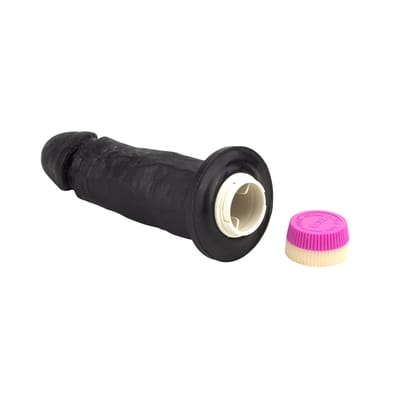 Prótese Peniana Realística em PVC com Veias Salientes, Glande e Vibrador Multivelocidade - Pura Luxúria | 16,5 x 4,7 cm | Disponível em 3 Cores